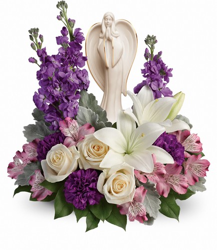 <b>Angel of Grace Bouquet</b> from Scott's House of Flowers in Lawton, OK